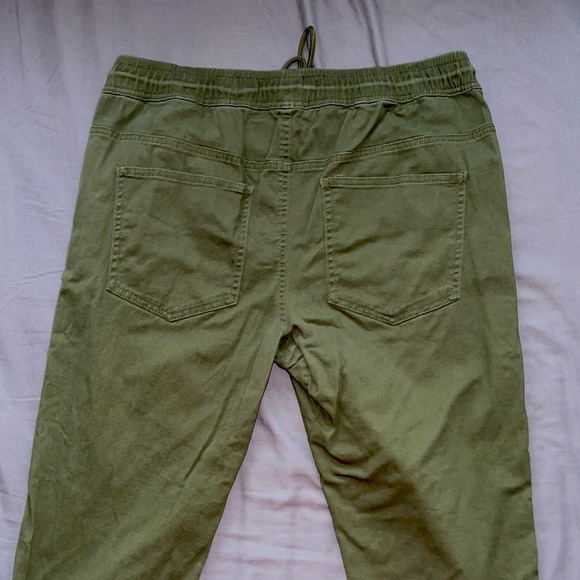 Green Joggers - Picture 2 of 2